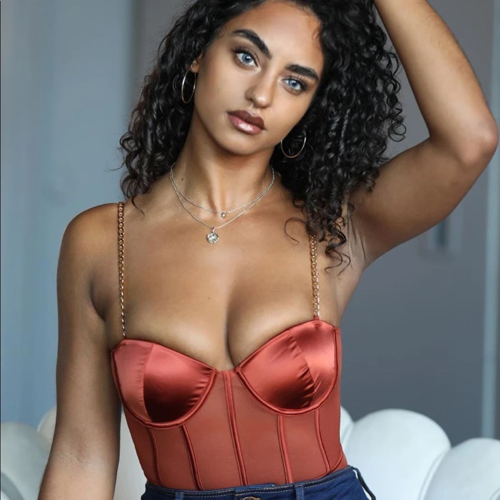 Bodysuit copper color